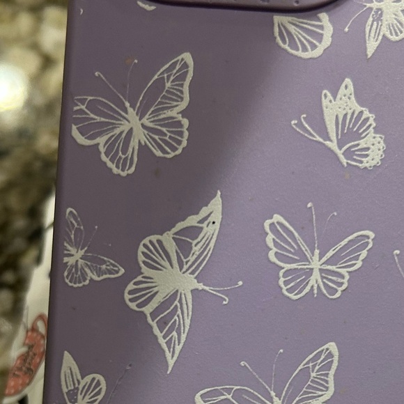 Gently loved used Casetify Purple bumper IPhone 13 Pro case - Picture 14 of 16